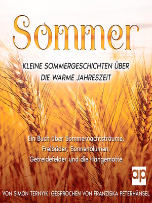 cover image of Sommer. Kleine Sommergeschichten über die warme Jahreszeit